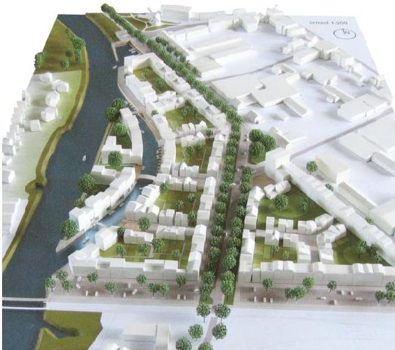 Foto van  Stedenbouwkundig plan voor Hamburgerbroek, gemaakt in 2010