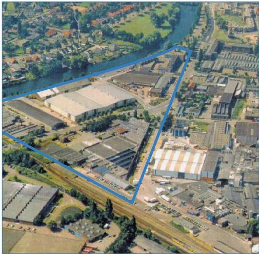 Luchtfoto industrieterrein Doetinchem